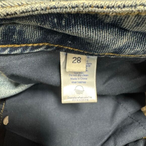 Oliver Logan Womens Madison Mid Rise Wide Leg Jean Sz 6/28 NEW - Picture 5 of 6